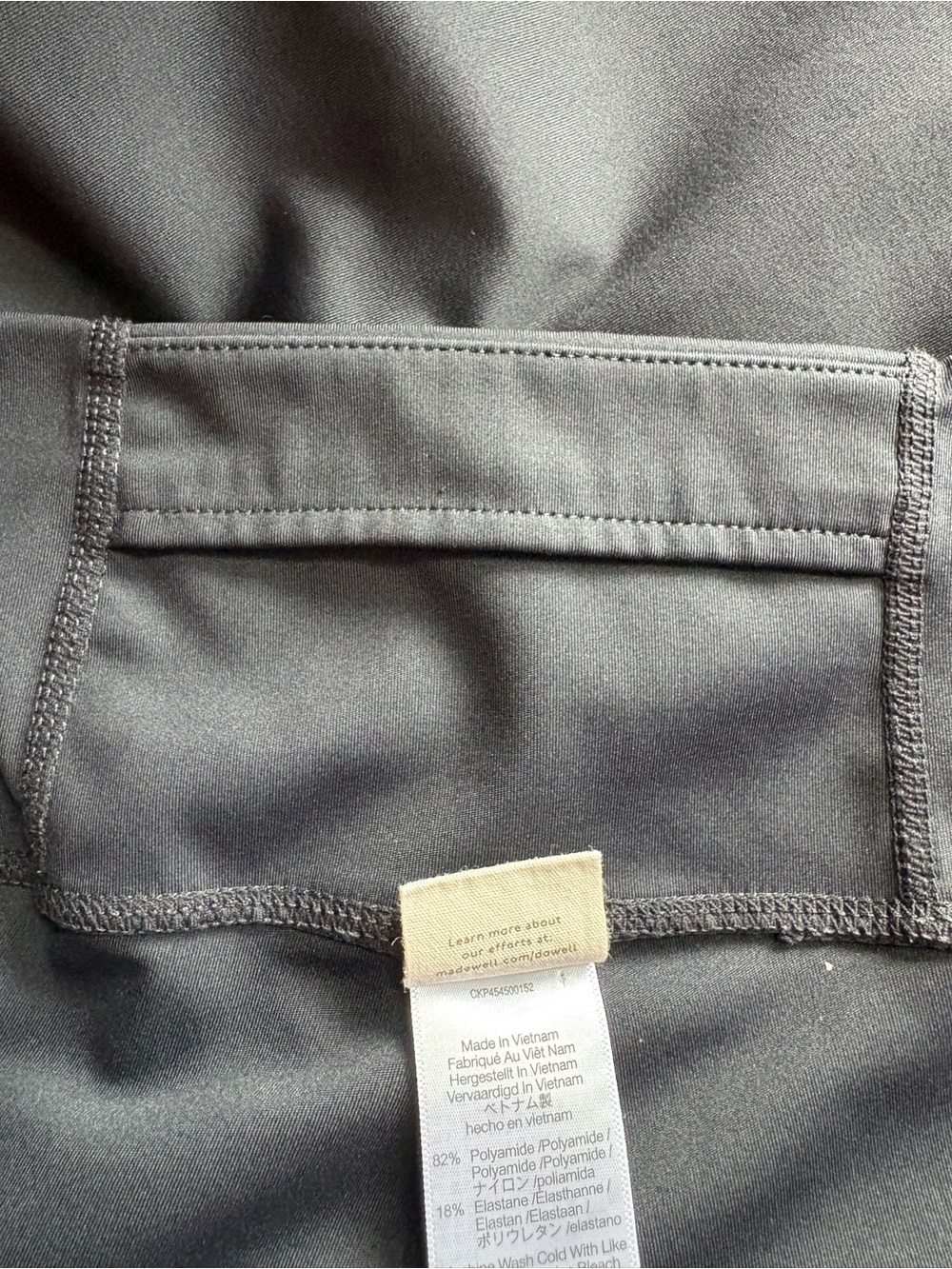 Madewell MWL Form High-Rise 25” Black Legging Size 3X EUC - Picture 11 of 16